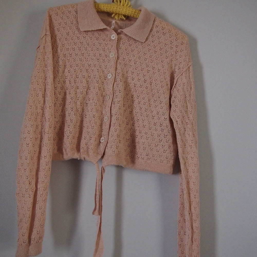 Free People Knit Blouse